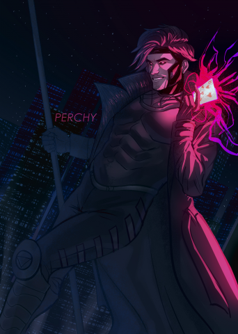 Очаровательный Гамбит - персонаж серии комиксов "Люди Икс"