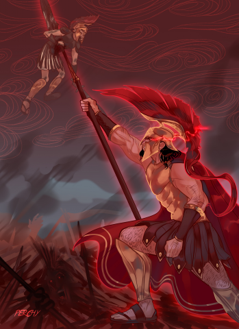 Бог войны Арес