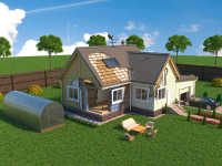 Макет домика