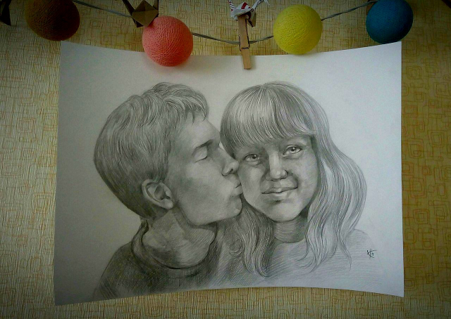 Портрет карандашом