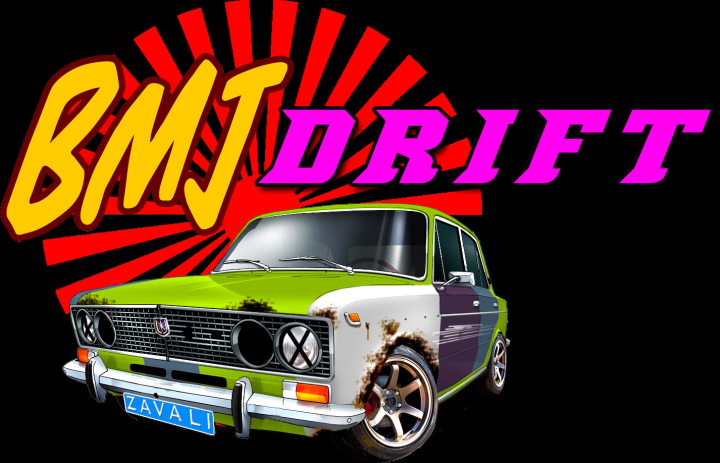 логотип для ютуб-канала о дешевом дрифте