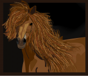 лошадь вектор