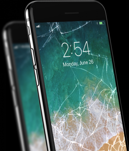 Разработал посадочную страницу выездного ремонта IPhone и IPad
