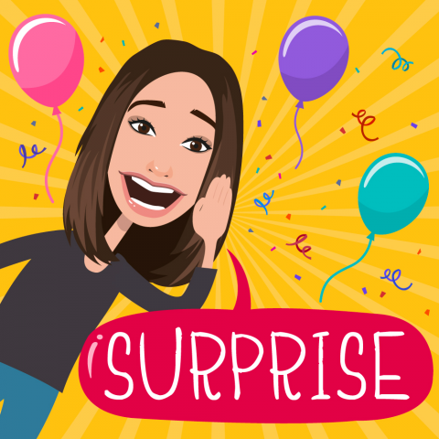 Стикер Surprise
