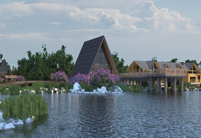 Домики для сафари парка