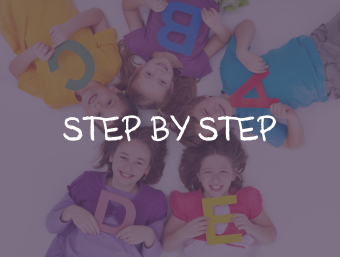 Дизайн сайта для языкового центра Step by step