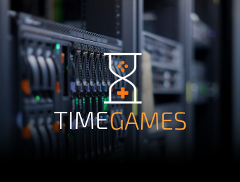 Дизайн сайта для игрового хостинга Time Games