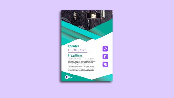 Дизайн флаера