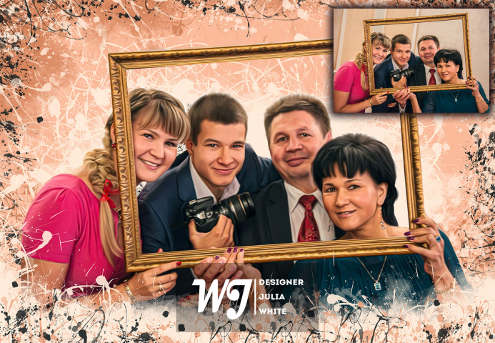 Масло и брызги Dream art