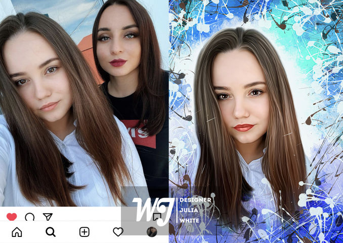 Портретный Dream art