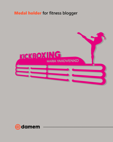 Medal Holder for blogge