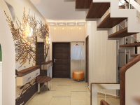 Коттедж, холл