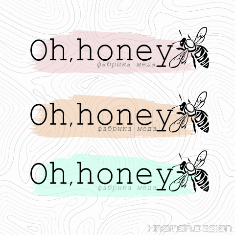 Логотип для фабрики меда