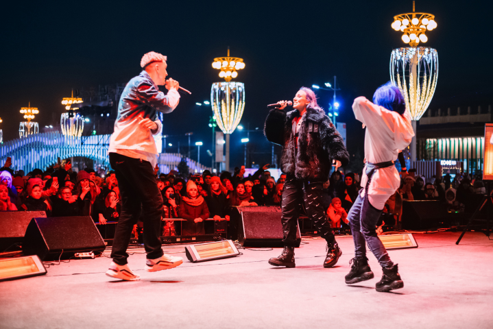 Новый год в парке ВДНХ 2019-2020