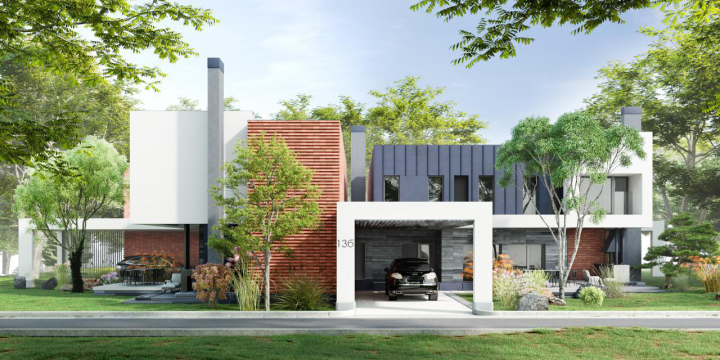 Современный дом