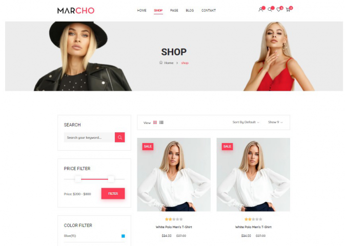 marcho каталог