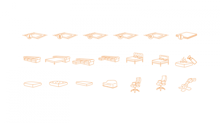 Иконки сайта по чистке мебели