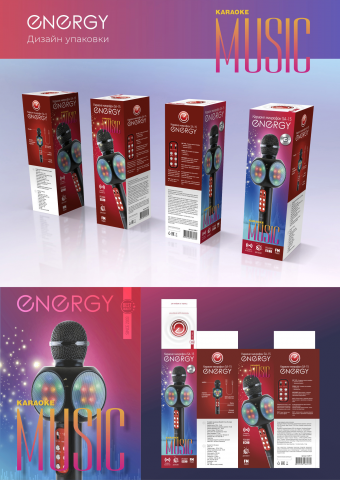 ENERGY караоке-микрофон