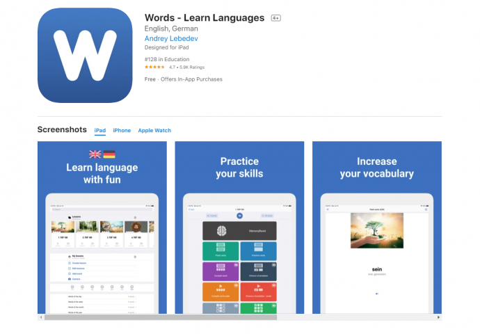 Words - Learn Languages