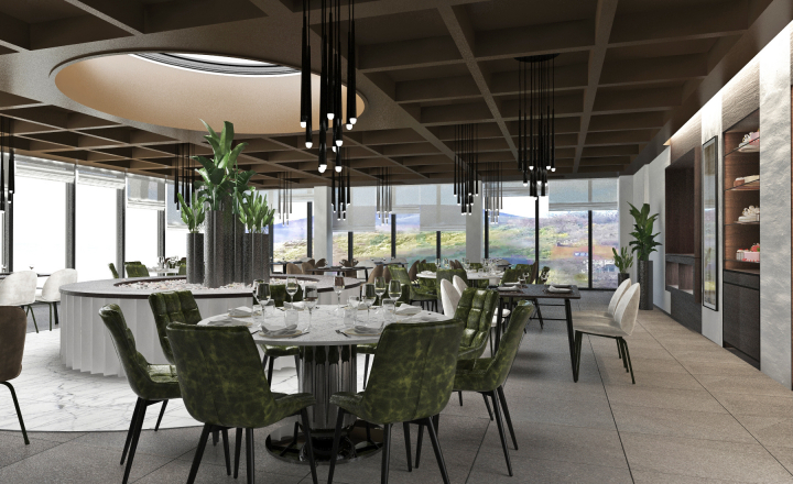 Проект ресторана "Новый горизонт"