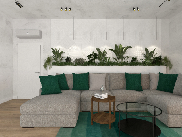 Гостиная в частном доме