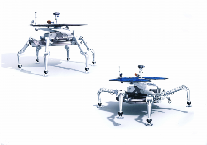 Шагающий марсоход (дипломная работа)