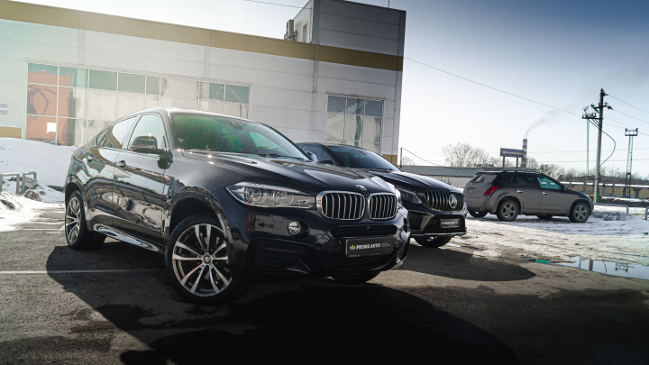 BMW X6 + MERCEDES GLE COUPE