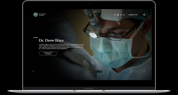 Landing Page для врача!