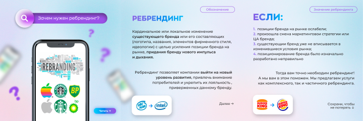 Оформления поста - карусели