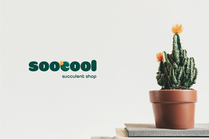 Логотип магазина суккулентов