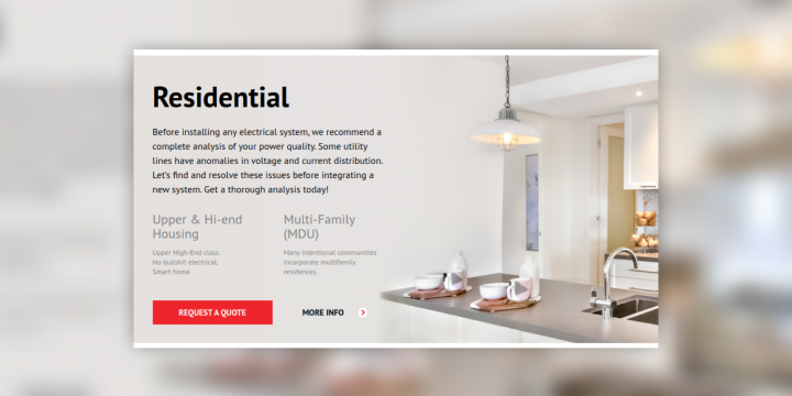 Сайт  "Residential"