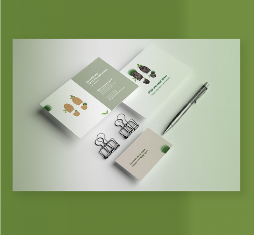 Айдентика корпорации "Зеленая урна"