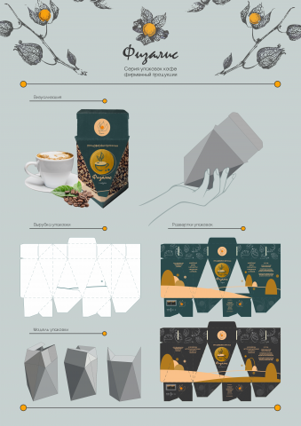 Дизайн упаковки фирменной продукции фестиваля