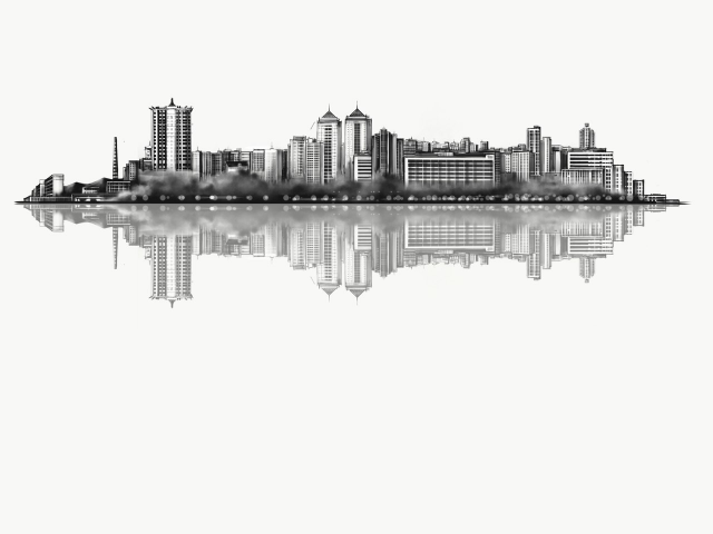 Силуэт города