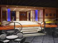 Проект интерьера дискотеки для Дворца Республики, г. Минск.