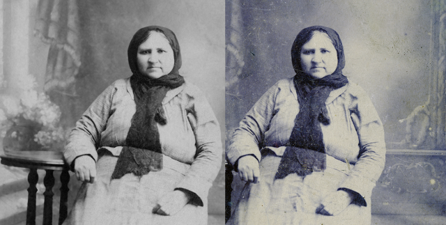 Реставрация старой фотографии