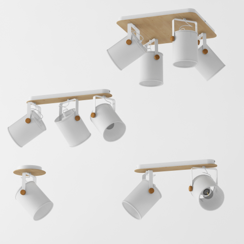 Потолочные светильники и бра TK Lighting серия Relax White