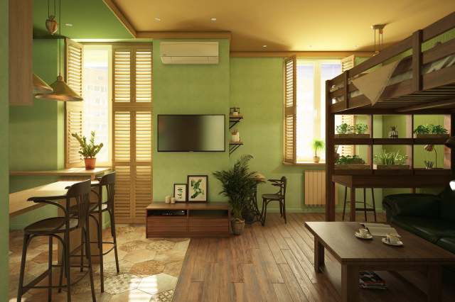 Проект "Тайский". Квартира-студия