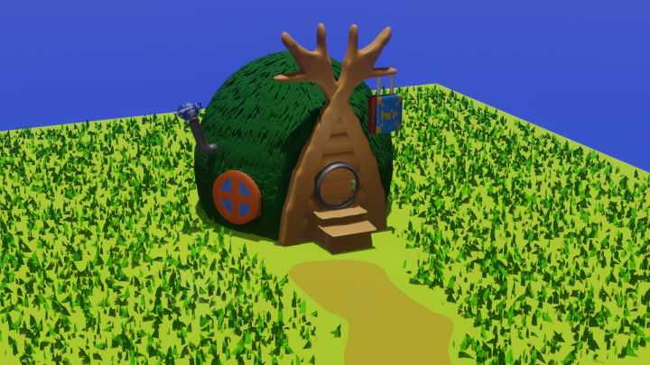 Дом Лосяша м/с Смешарики