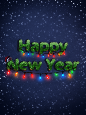 Happy New Year greetings