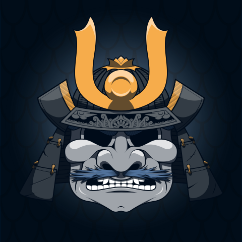 Маска самурая