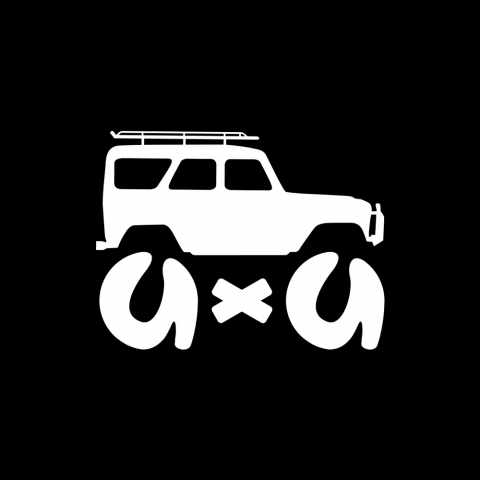 Логотип для магазина внедорожных аксессуаров "4x4"