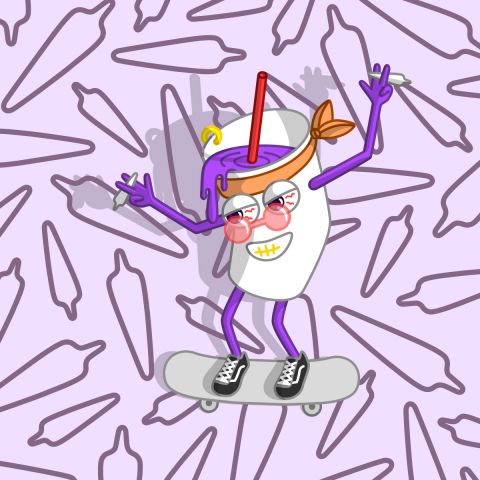 Иллюстрация в векторной графике для группы вконтакте "Shyshkn"