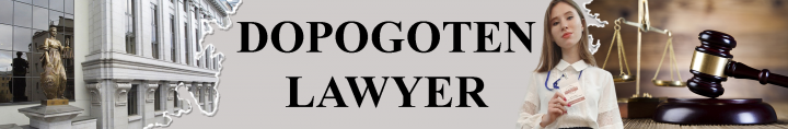 Шапка для youtube канала "Dopogoten Lawyer"