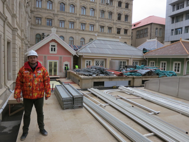 Руководитель строительного проекта "Ресторан "Мари-Ванна" в Баку