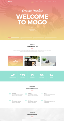 MoGo Landing Page