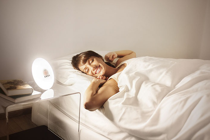Philips Wake-up Light HF3520/70 - пробуждение солнца