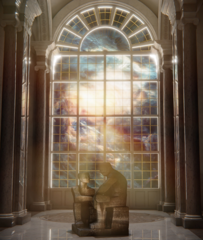 визуализация замка