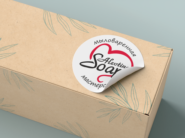 Стикер мыловаренной мастерской