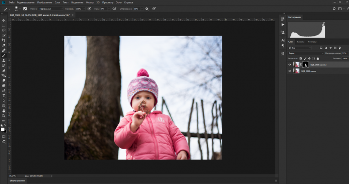 Работа в фотошоп